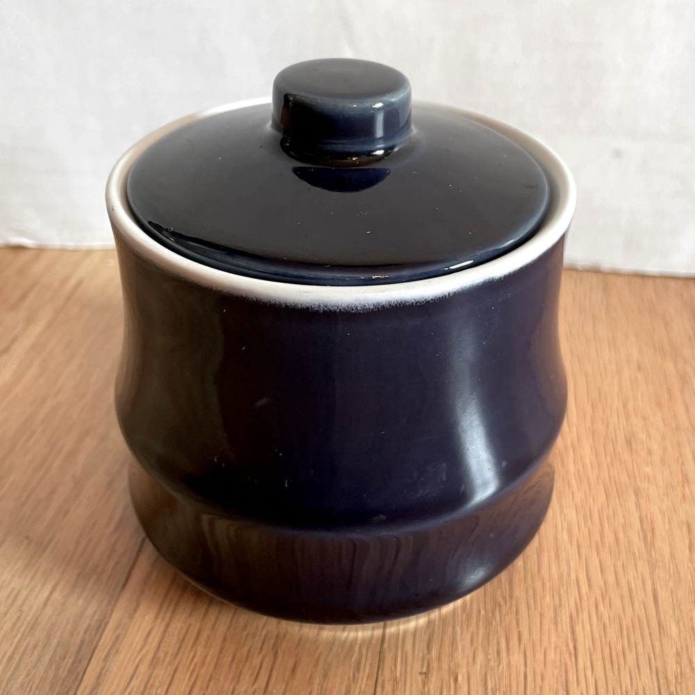 Vintage Japanese stoneware canister